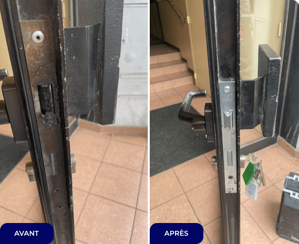 Menuiserie intérieure avant après